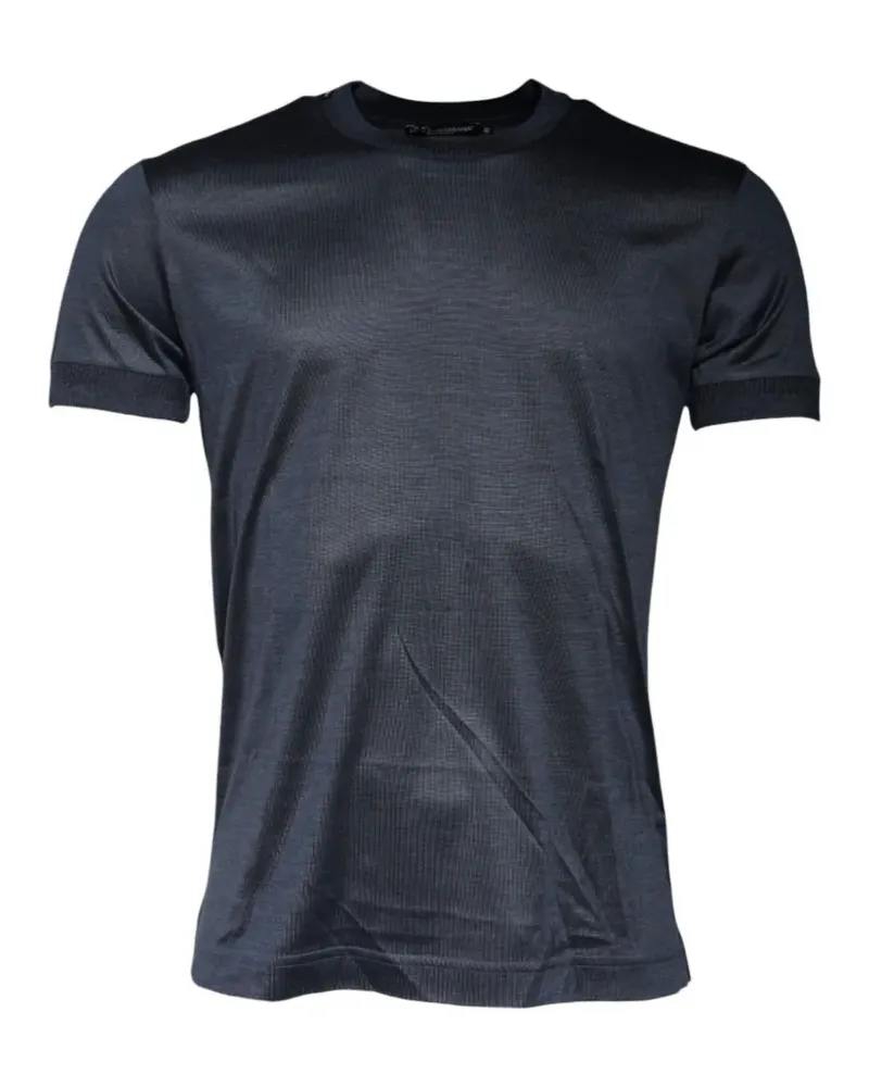 Dolce & Gabbana T-Shirt mit Rundhalsausschnitt - Blau Blau