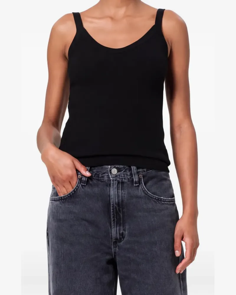 AGOLDE Jordan Tanktop - Schwarz Schwarz