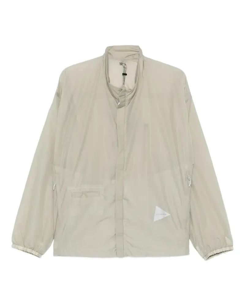 and wander ripstop jacket - Nude Nude