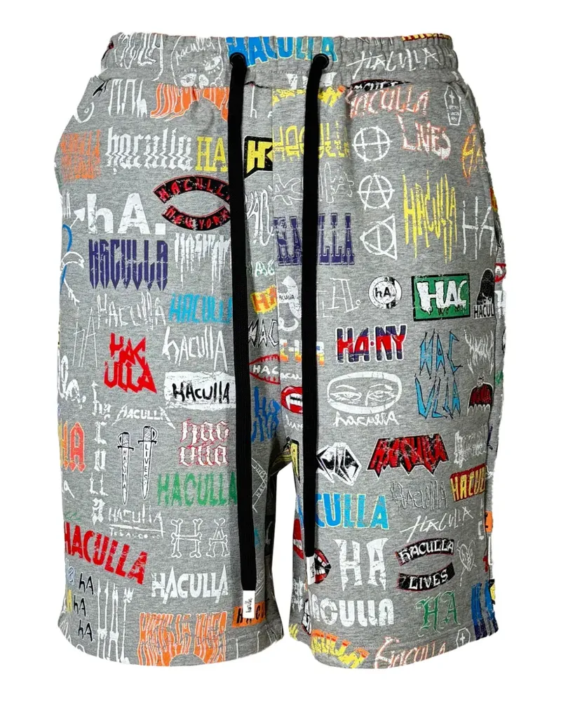 Haculla Shorts mit Kordelzug - Grau Grau