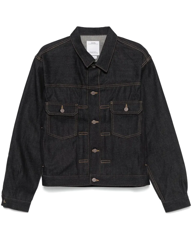 Visvim Klassische Jeansjacke - Blau Blau