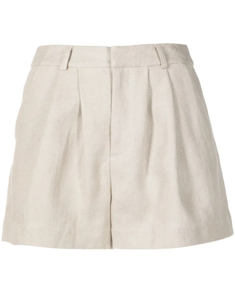 Lenny Niemeyer Klassische Shorts mit hohem Bund - Nude Nude
