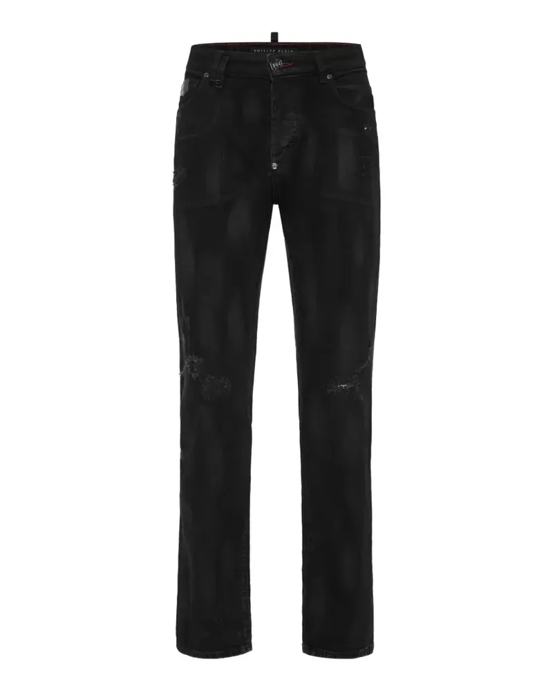 Philipp Plein Jeans mit geradem Bein - Schwarz Schwarz