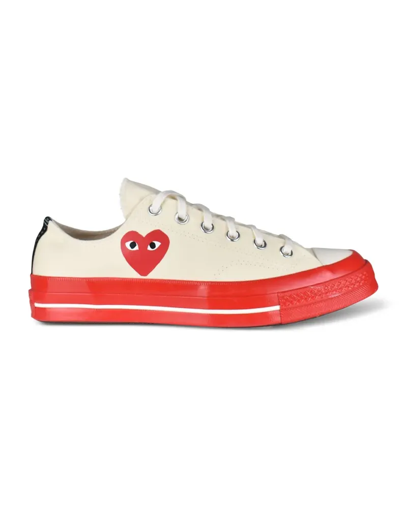 Comme des Garçons x Converse Chuck Taylor Sneakers mit Herzprint - Nude Nude