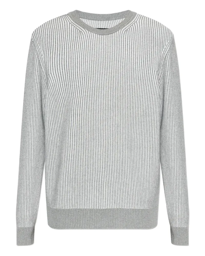 Rag & Bone striped knitted sweater - Grau Grau