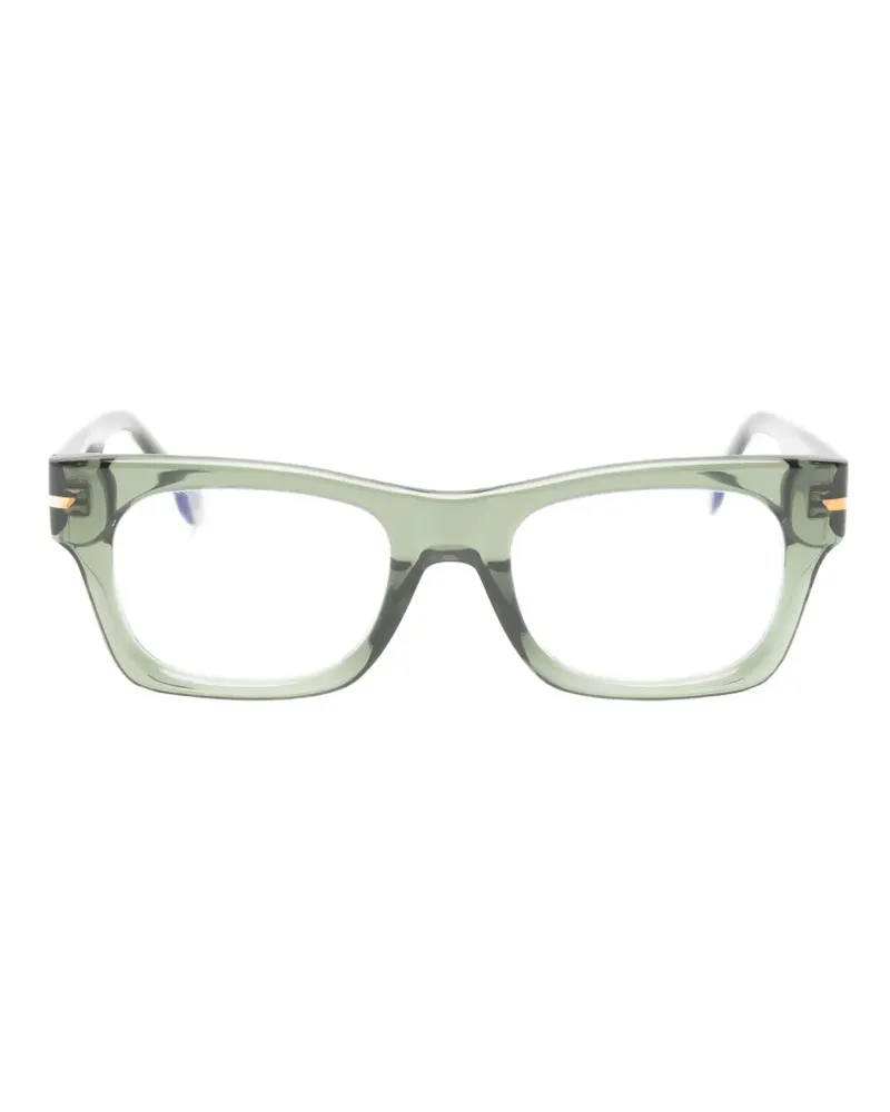 Victoria Beckham Brille mit eckigem Gestell - Grün Grün