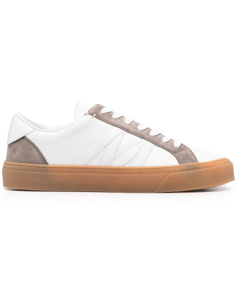 Moncler Monaco 2 Sneakers - Weiß Weiß