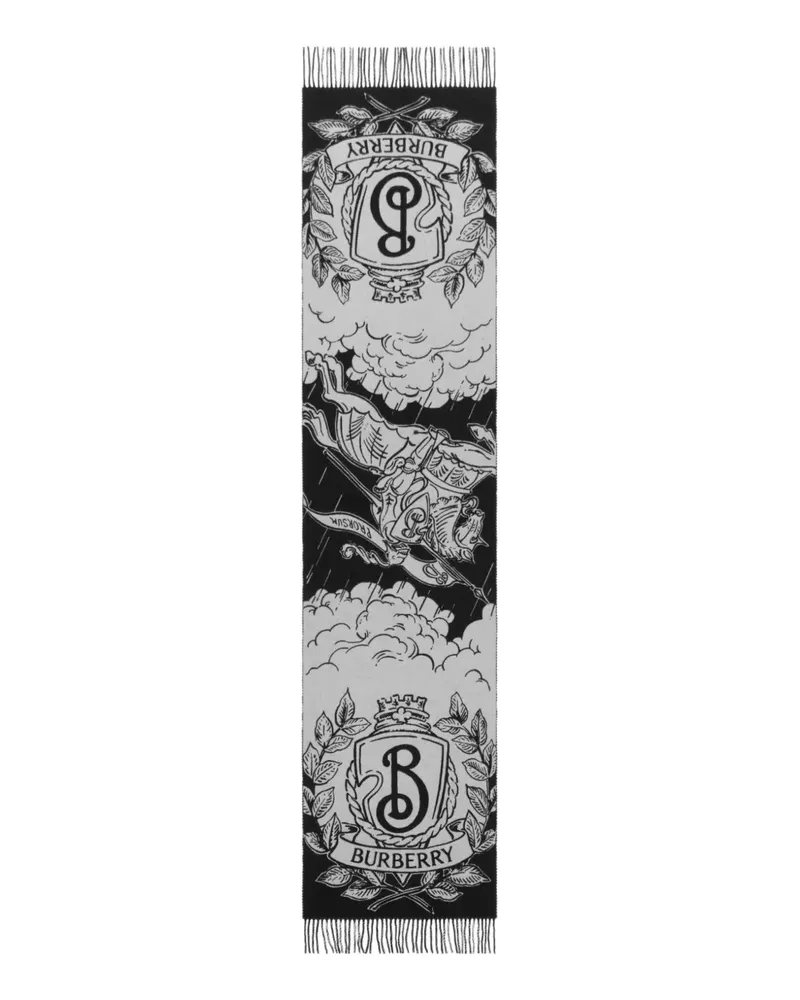 Burberry Stormy Knight Schal - Schwarz Schwarz