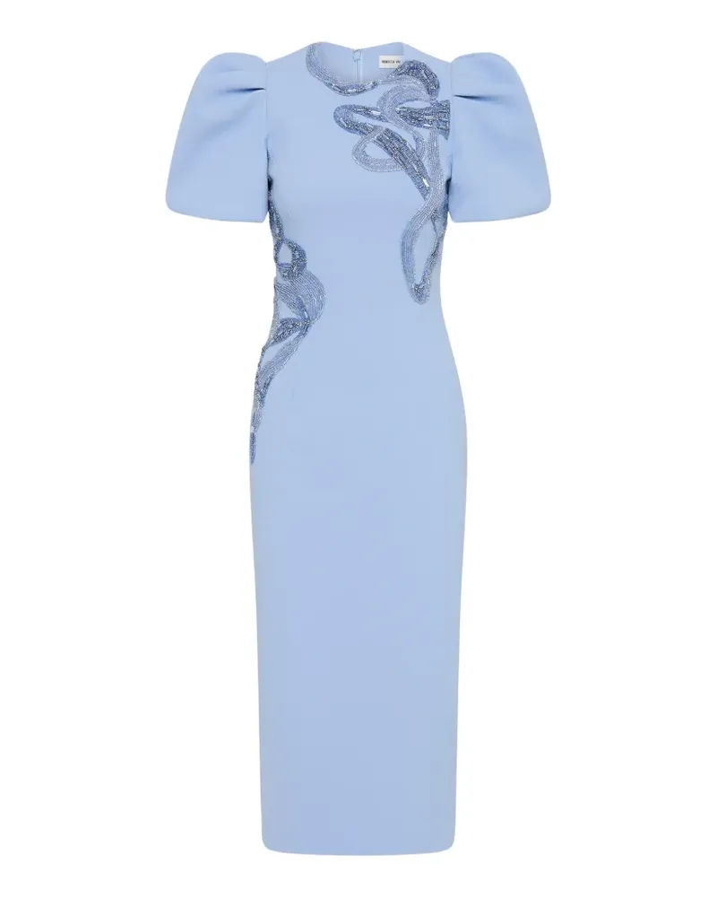 Rebecca Vallance Aylin Midikleid - Blau Blau