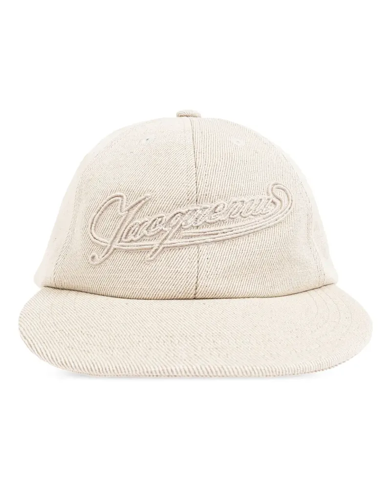 Jacquemus Mütze mit Logo - Nude Nude