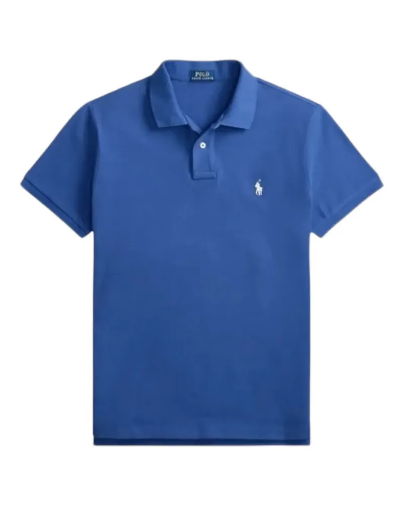 Ralph Lauren Poloshirt mit Logo-Stickerei - Blau Blau