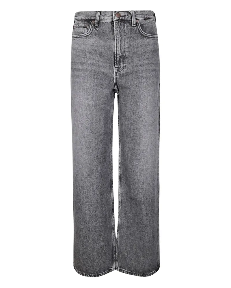 Samsøe & Samsøe Jeans mit Acid-Wash-Effekt - Grau Grau