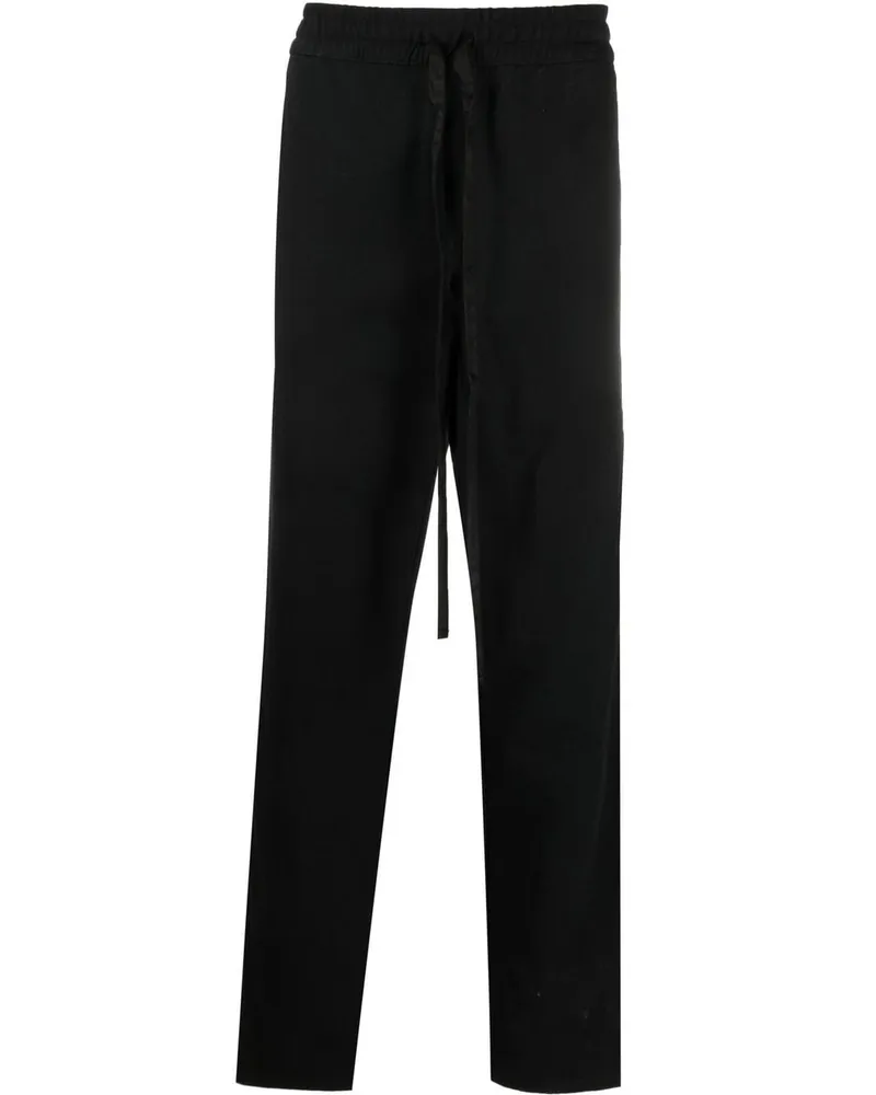 RHUDE Jogginghose mit Streifen - Schwarz Schwarz