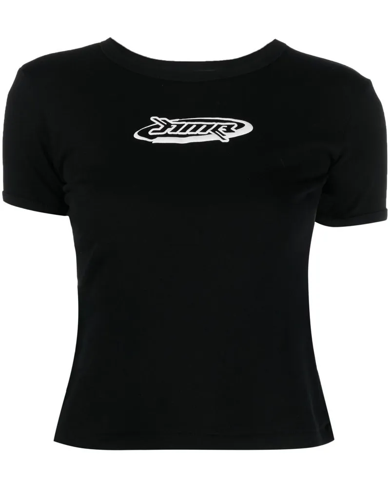 AMBUSH T-Shirt mit grafischem Print - Schwarz Schwarz
