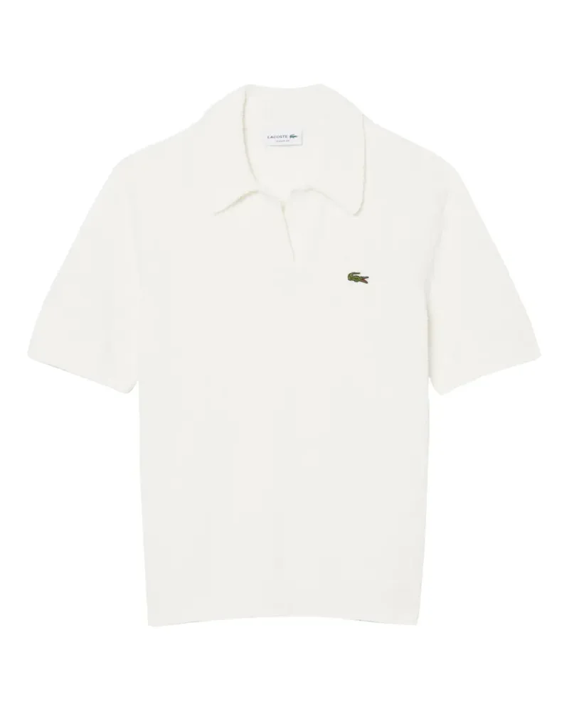 Lacoste logo-detailterry-cloth sweater - Weiß Weiß