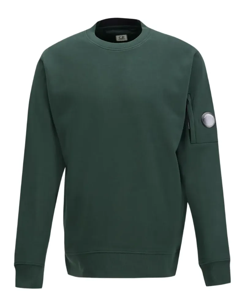 C.P. Company Pullover mit Linsen-Detail - Grün Grün