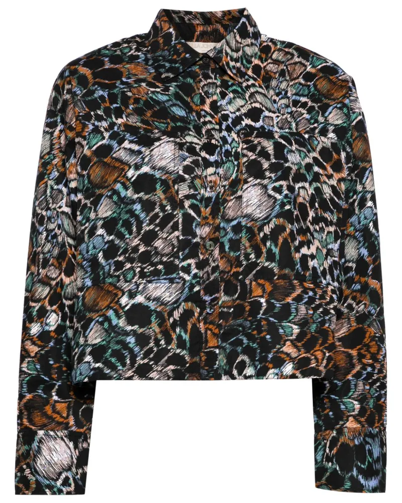 Ulla Johnson Aria Bluse - Schwarz Schwarz