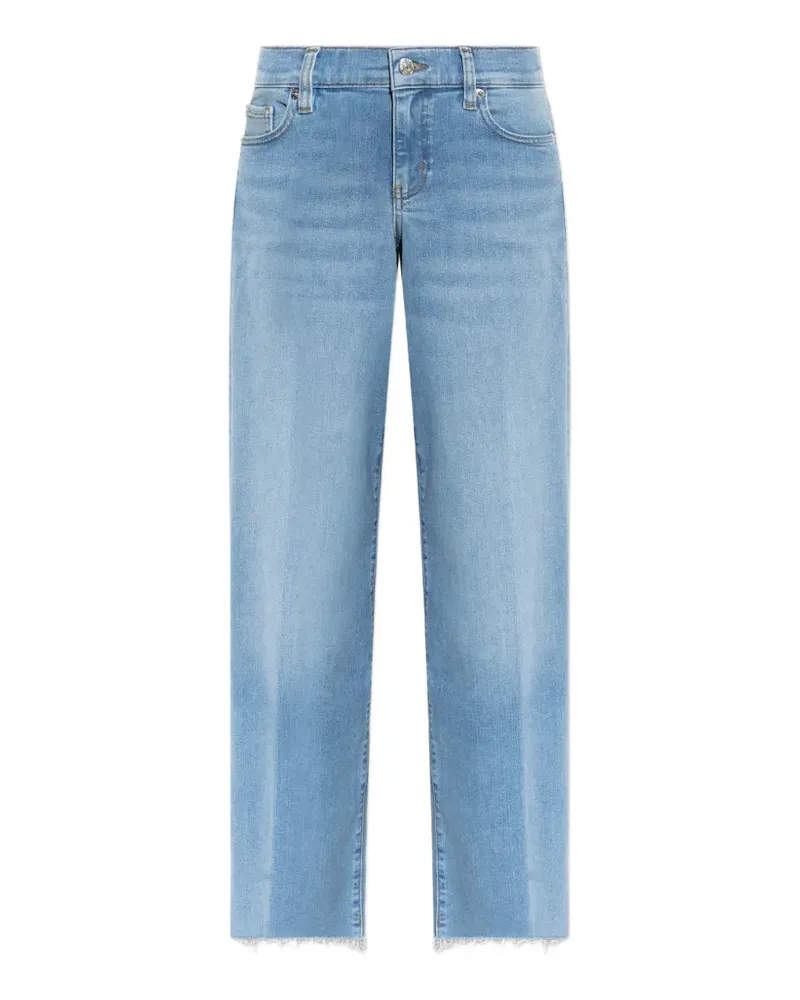 Frame Denim Jeans mit ungesäumten Kanten - Blau Blau