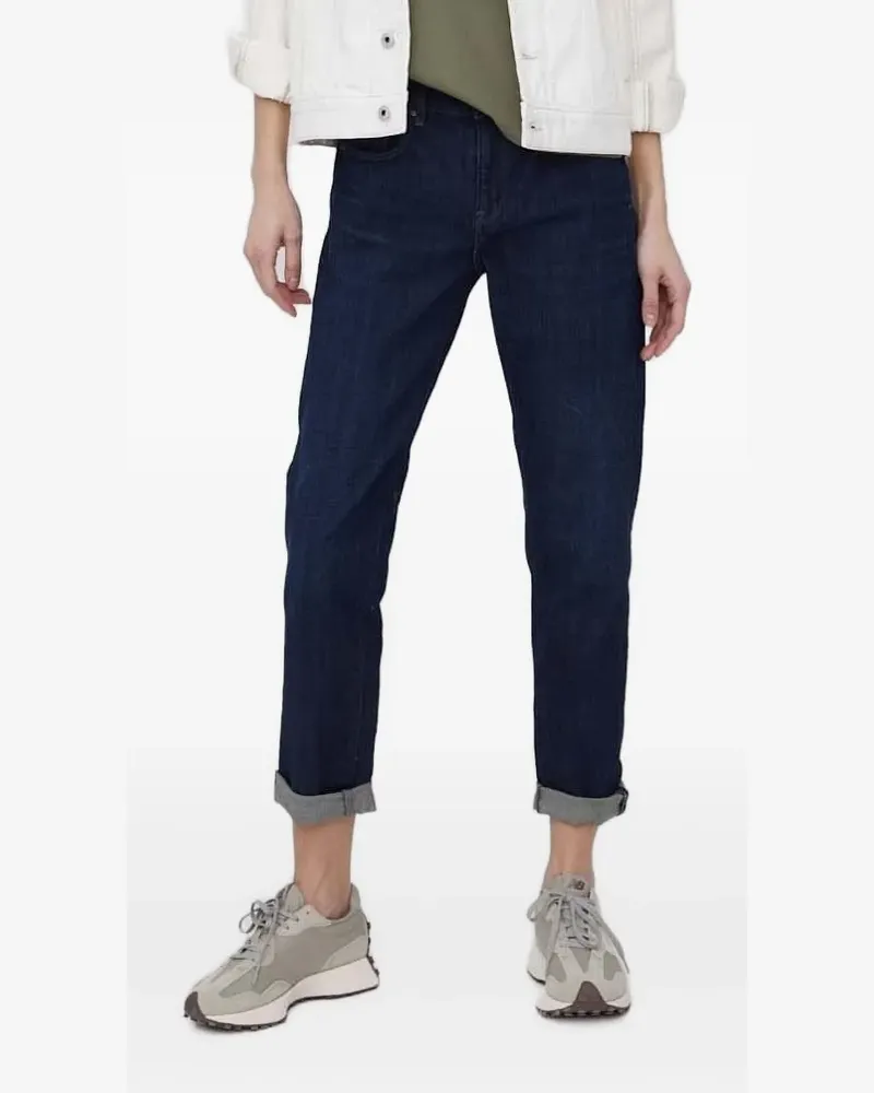 G-STAR RAW Jeans mit gerollten Bündchen - Blau Blau