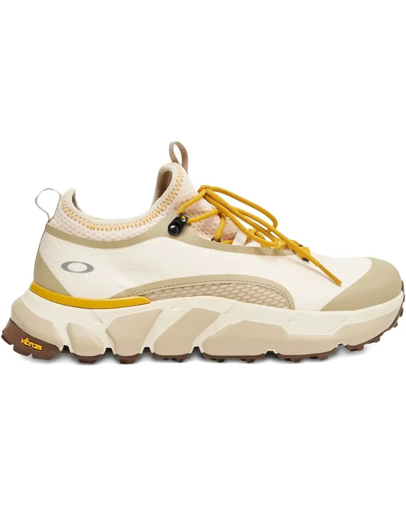 Oakley Light Shield "White/Grey/Yellow" Sneakers - Nude Nude