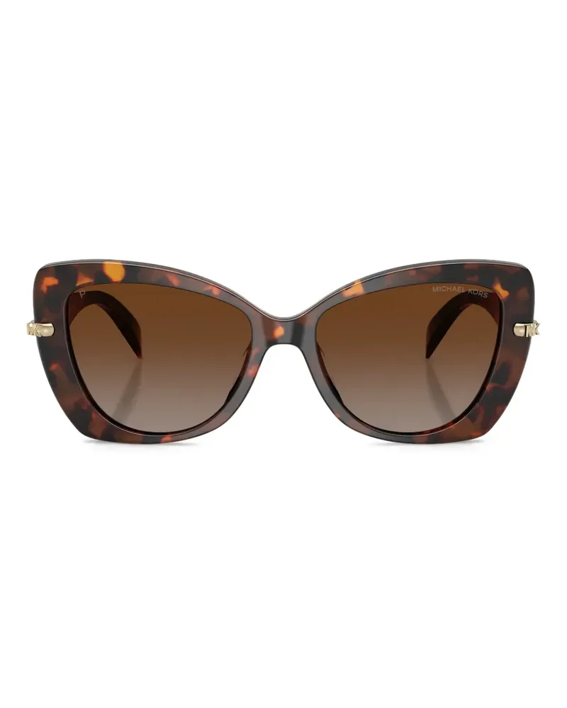 Michael Kors Atlanta Cat-Eye-Sonnenbrille - Braun Braun
