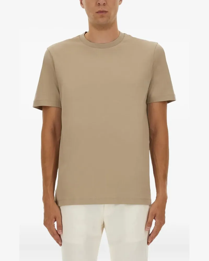 HUGO BOSS T-Shirt mit rundem Ausschnitt - Nude Nude