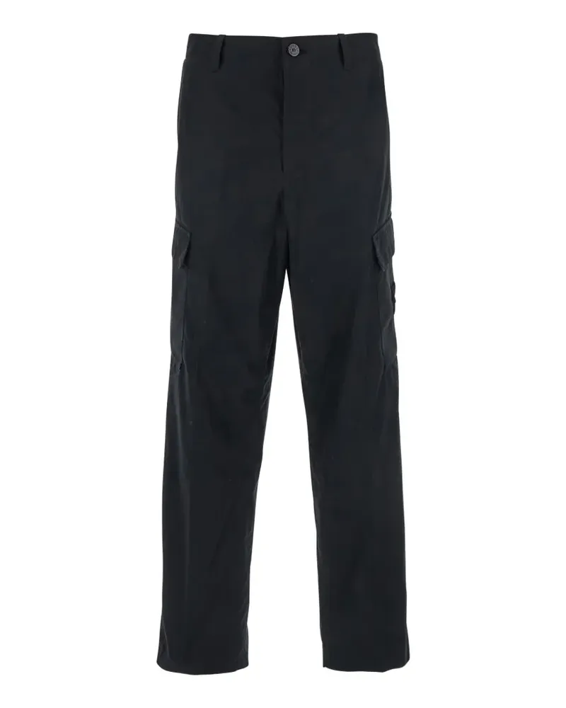 Stone Island Hose mit aufgesetzten Taschen - Schwarz Schwarz