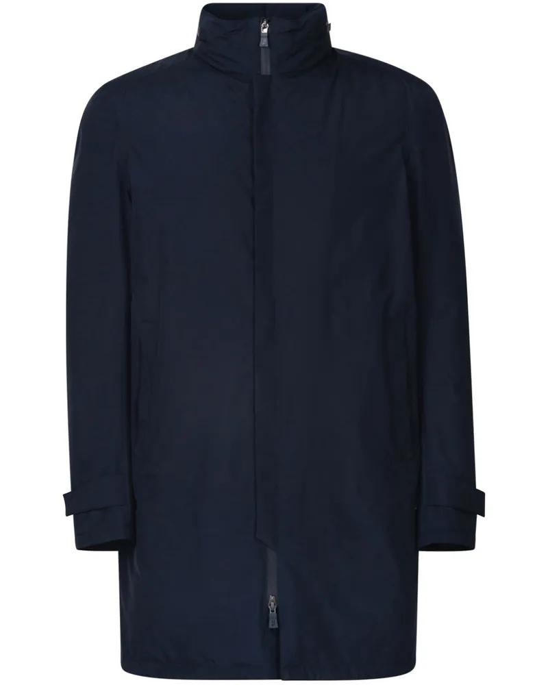 Herno Laminar Mantel - Blau Blau