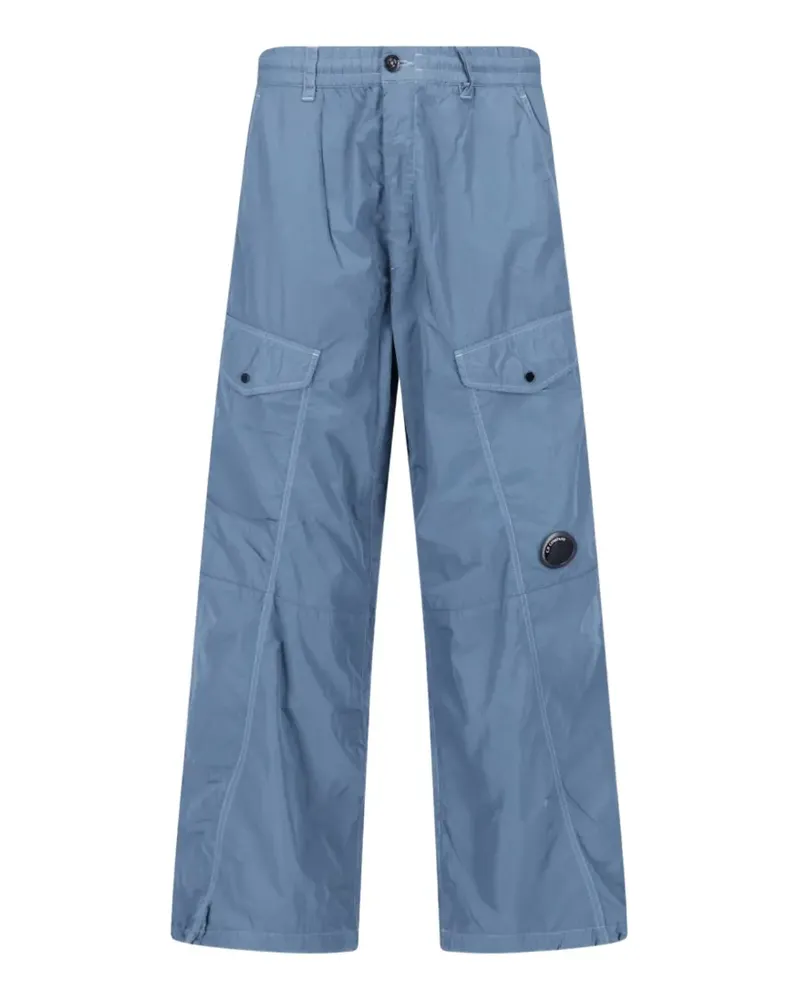 C.P. Company Chrome-R Lens-detail cargo pants - Blau Blau