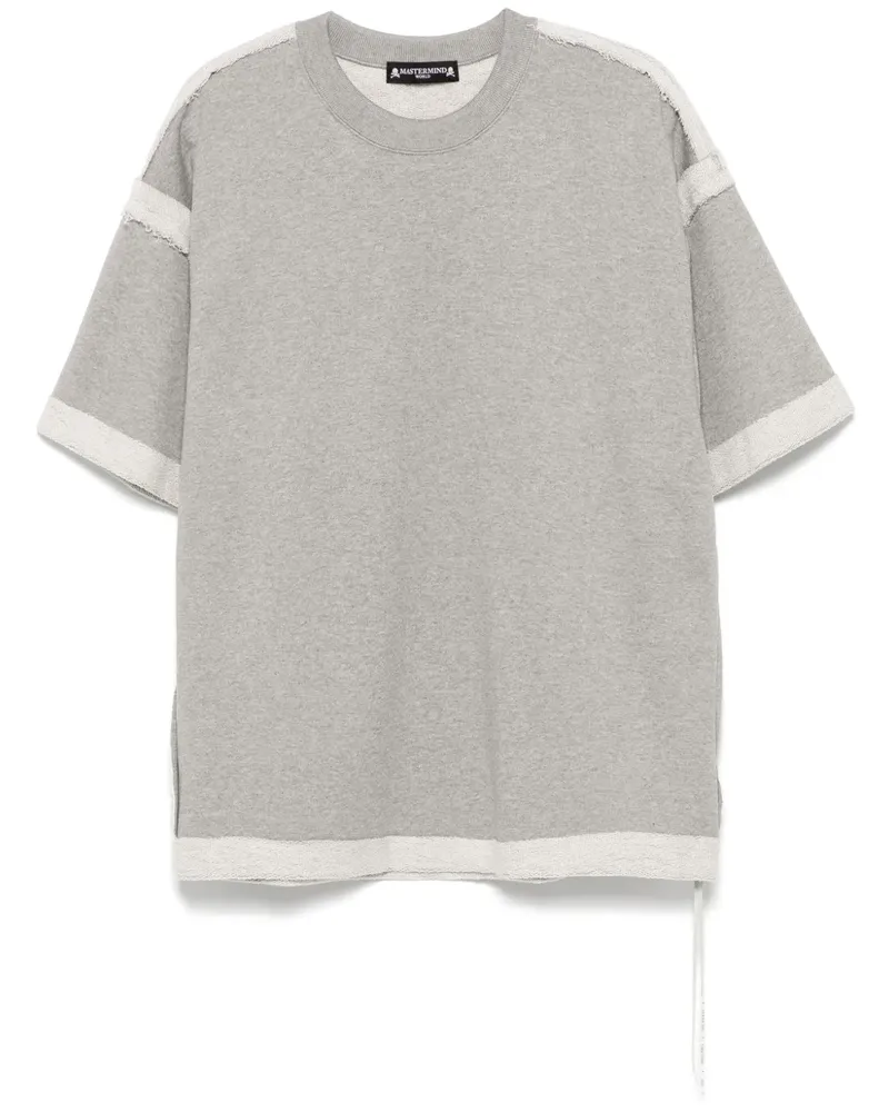 Mastermind World Sweatshirt mit Logo-Print - Grau Grau