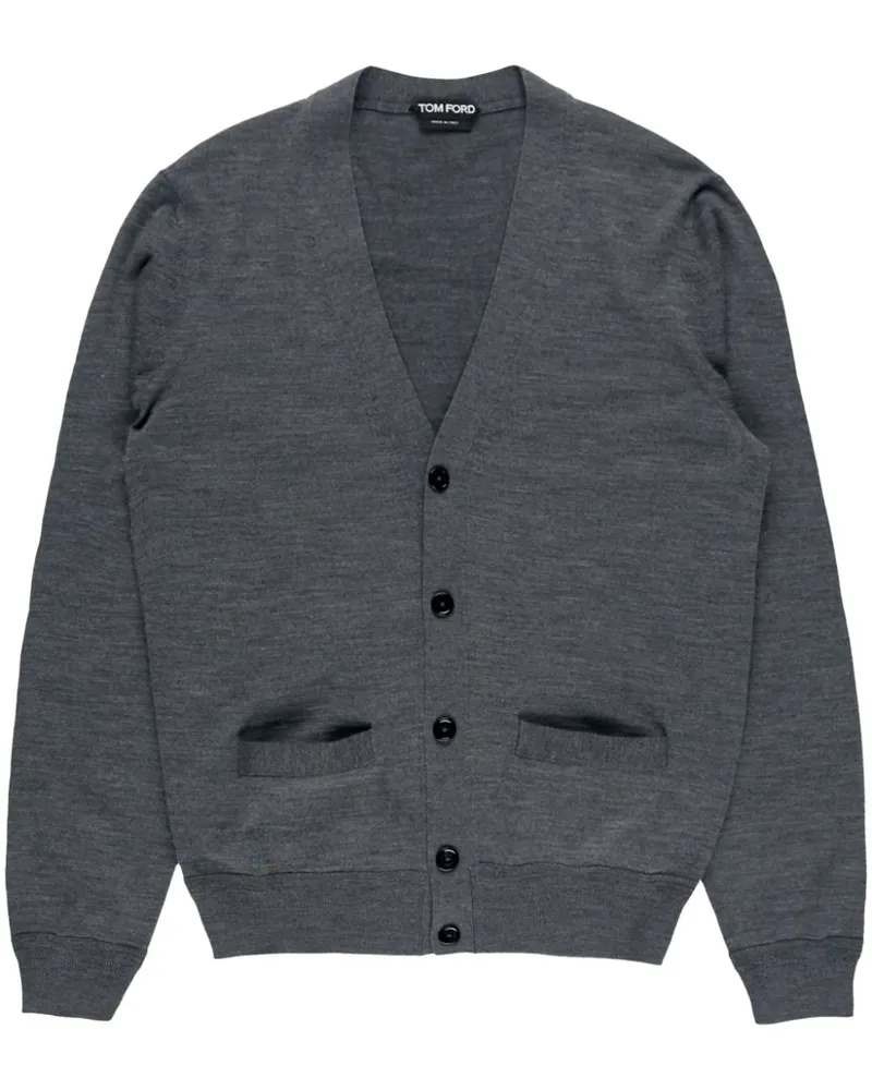 Tom Ford Klassischer Cardigan - Grau Grau
