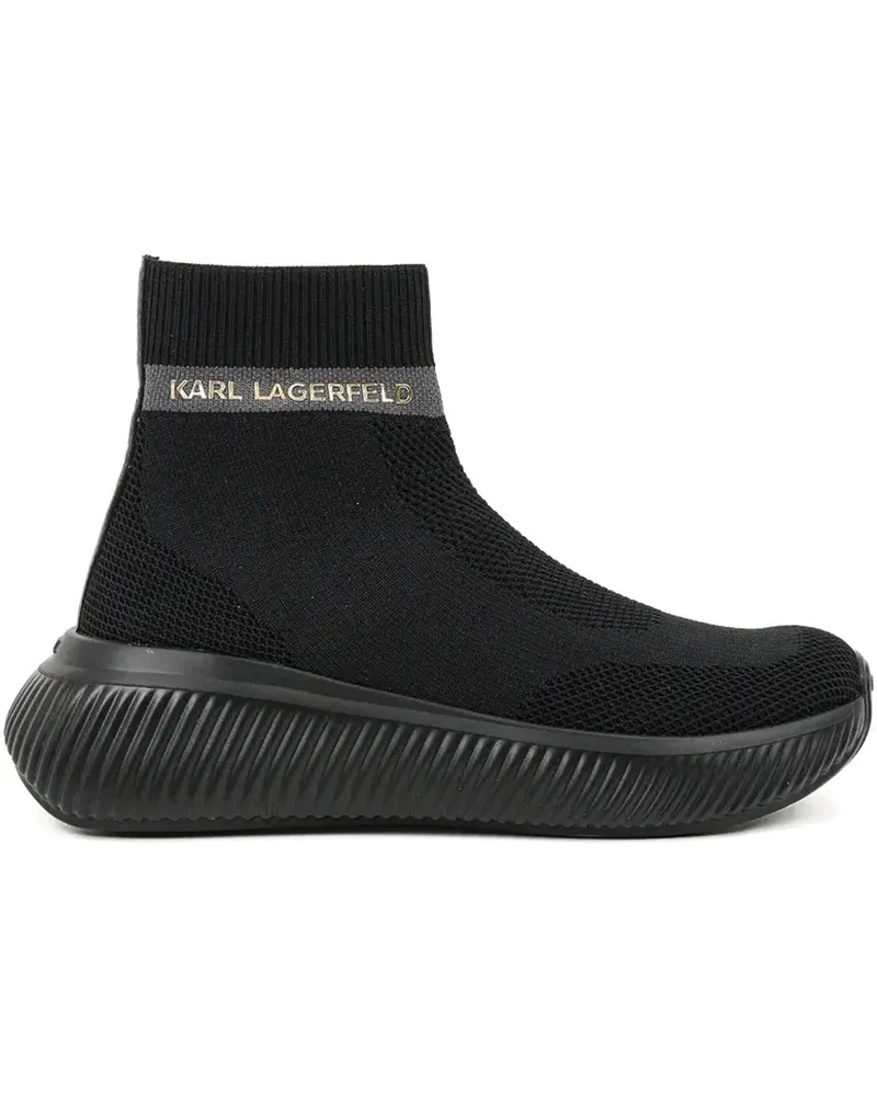 Karl Lagerfeld Kreeper Run Sneakers - Schwarz Schwarz