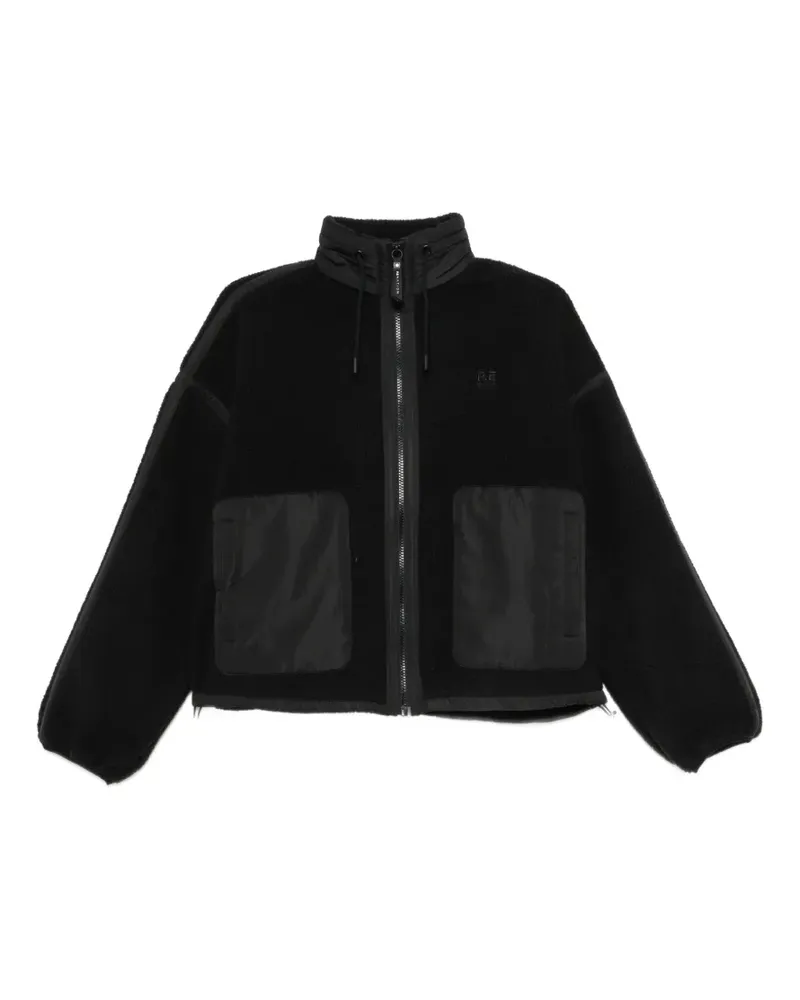 P.E. NATION Lennon Sherpa-Jacke - Schwarz Schwarz