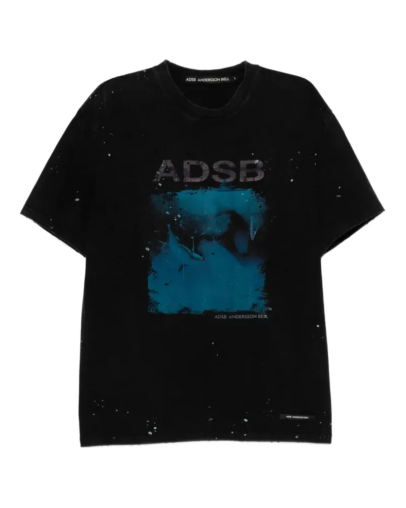 Andersson Bell whale printed T-shirt - Grau Grau