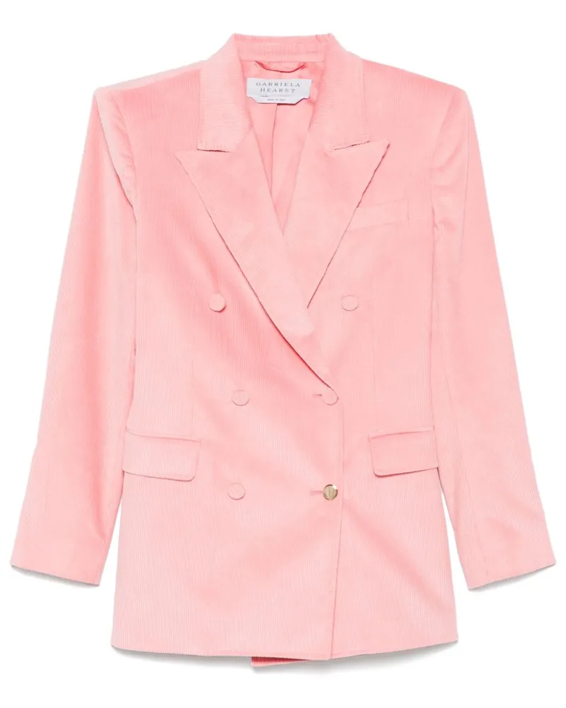 Gabriela Hearst Gavin Blazer - Rosa Rosa