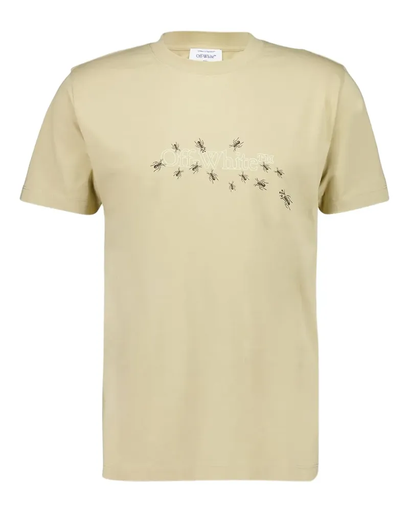 OFF-WHITE Ants Arrow T-Shirt - Nude Nude