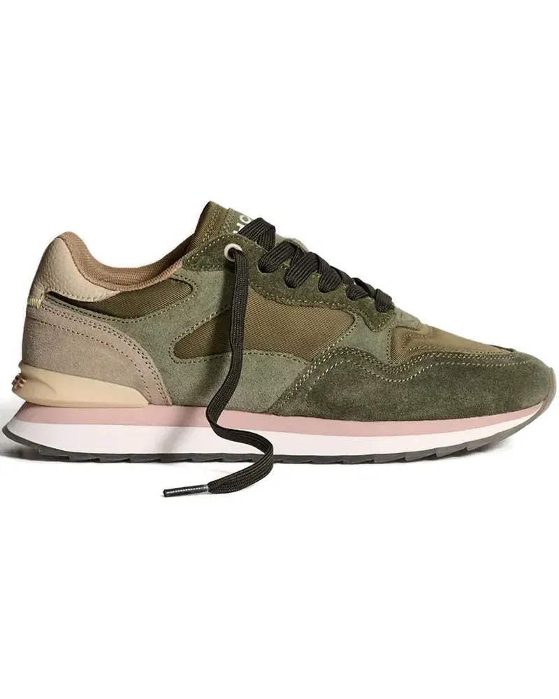 HOFF 30mm City Los Angeles panelled lace-up sneakers - Grün Grün