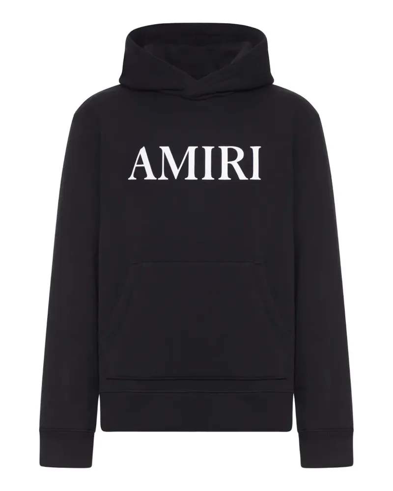 Amiri logo-print hoodie - Schwarz Schwarz