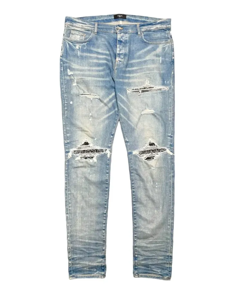 Amiri distressed jeans - Blau Blau