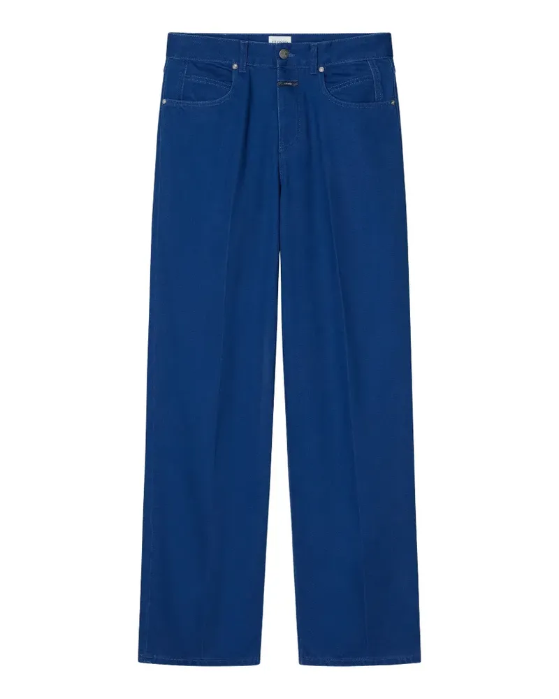 Closed Nikka Hose mit weitem Bein - Blau Blau
