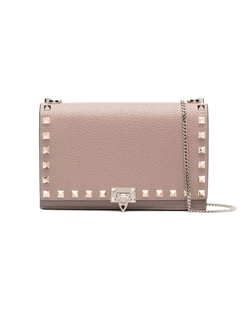 Valentino Garavani Rockstud Umhängetasche - Nude Nude