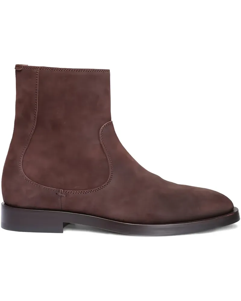 Brunello Cucinelli Stiefel aus Wildleder - Braun Braun
