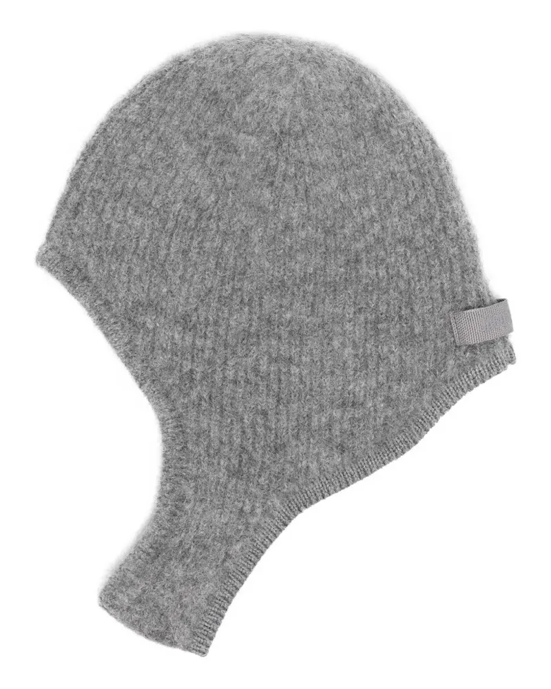 Jacquemus The Gros Grain Beanie - Grau Grau