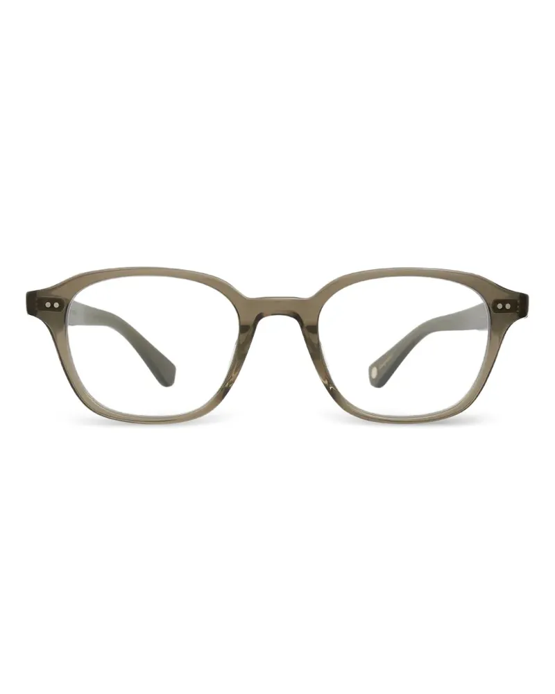 Garrett Leight Lachman geometric-frame glasses - Grün Grün