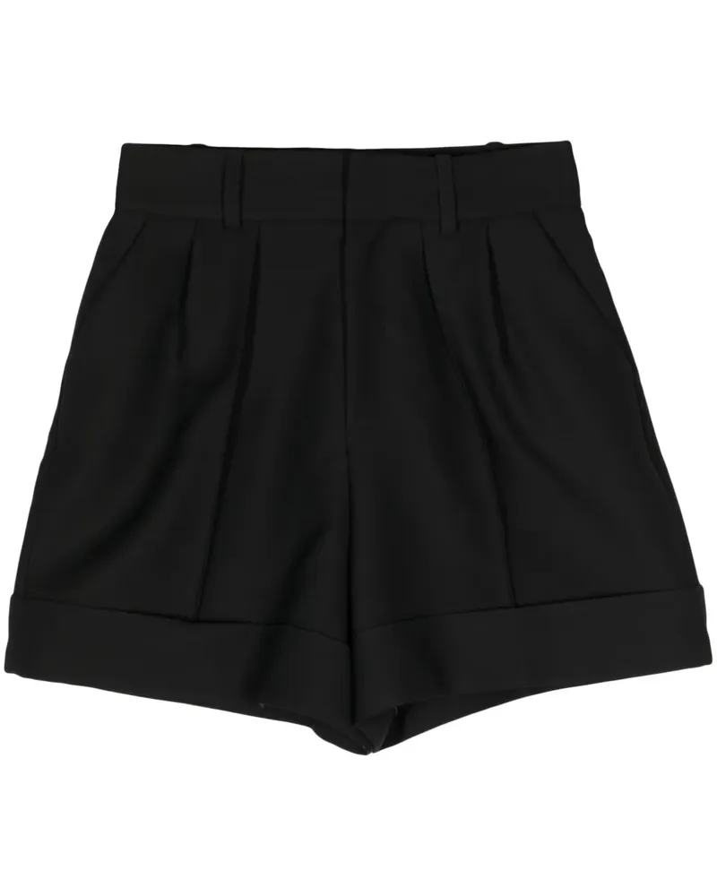 Dice Kayek Shorts mit hohem Bund - Schwarz Schwarz