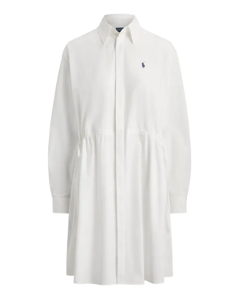Ralph Lauren Langärmeliges Margo Hemdkleid - Weiß Weiß