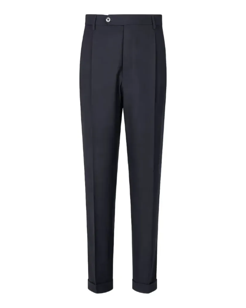 GTA pleated turned-up trousers - Grau Grau