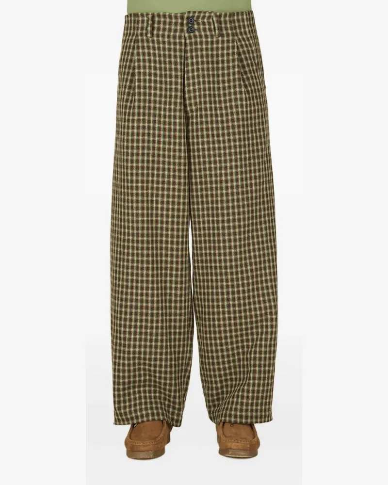 Nicholas Daley Plissierte Hose - Braun Braun