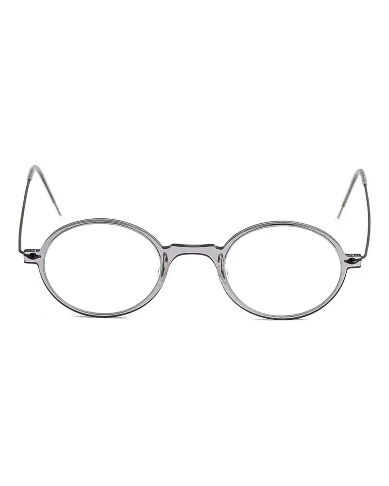 Lindberg round-frame glasses - Grau Grau