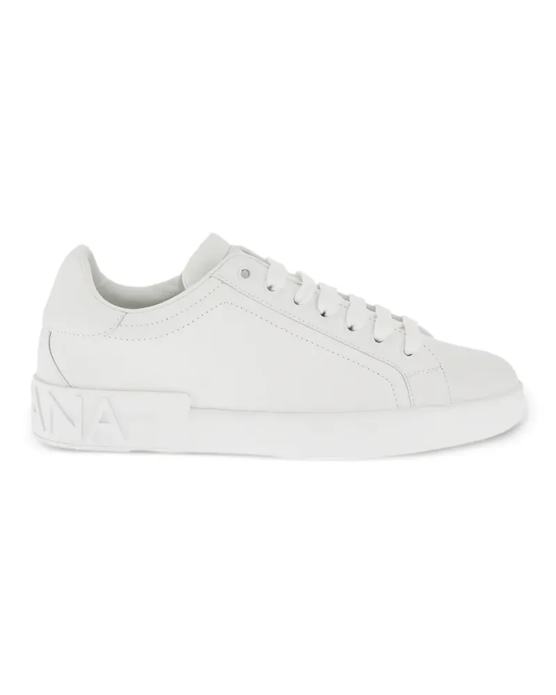Dolce & Gabbana leather sneakers - Weiß Weiß